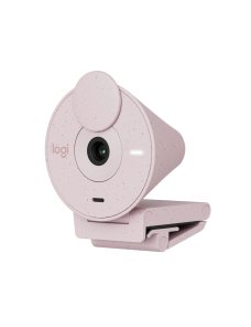 Cámara web Full HD Logitech Brio 300, rosa