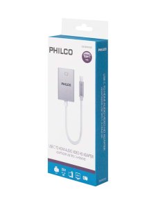 Adaptador display Philco USB-C a HDMI