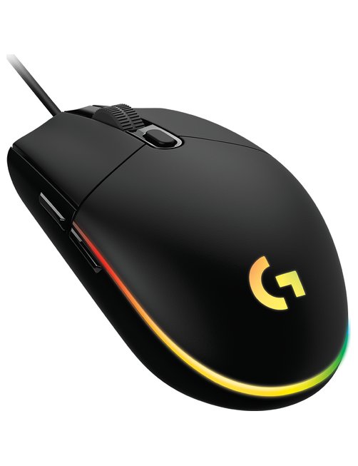 Logitech Gaming Mouse G203 LIGHTSYNC - Ratón - óptico - 6 botones - cableado - USB - negro - Imagen 3