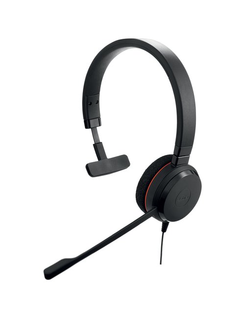 Jabra Evolve 20 MS mono - Auricular - en oreja - cableado - USB - Certificado para Skype Empresarial - Imagen 1