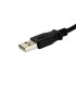 1 ft Panel Mount USB Cable A to A - F/M - Imagen 4