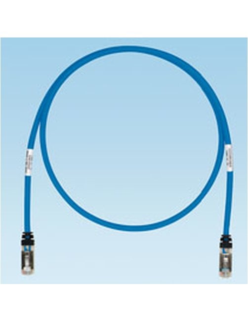 Panduit TX6A 10Gig - Cable de interconexión - RJ-45 (M) a RJ-45 (M) - 1 m - SFTP - CAT 6a - atornillado, sin halógenos, sin enga