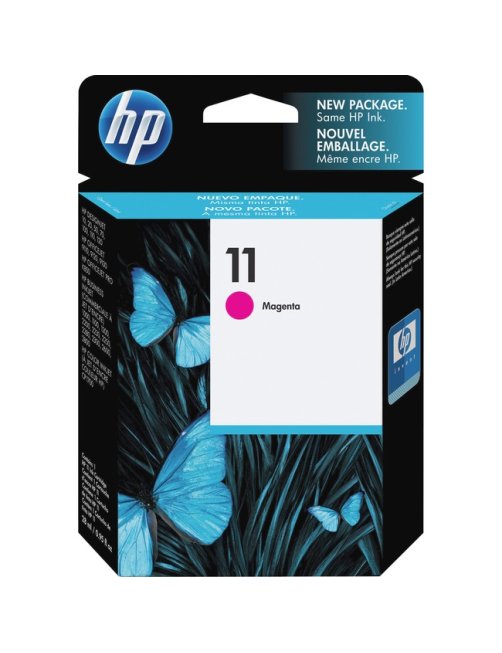 HP 11 - 28 ml - magenta tintado - original - cartucho de tinta - para Business Inkjet 1000, 1100, 12 C4837A - Imagen 1