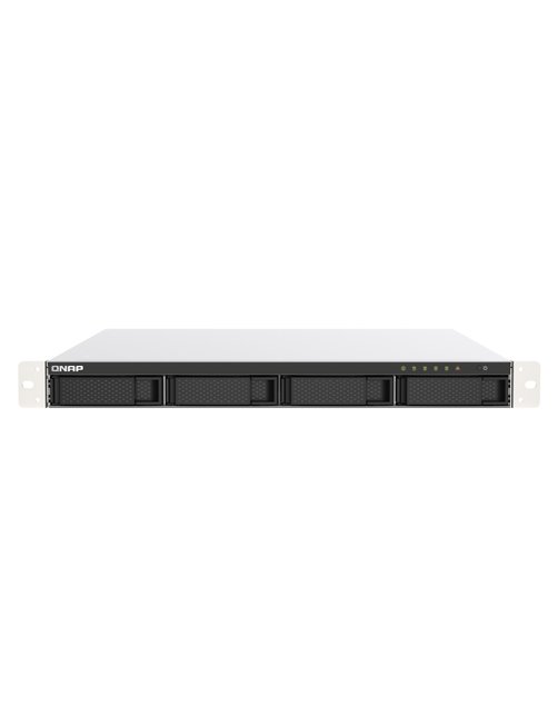 QNAP TS-453DU-RP - Servidor NAS - 4 compartimentos - montaje en bastidor - SATA 6Gb/s - RAID 0, 1, 5, 6, 10, JBOD - RAM 4 GB - 2