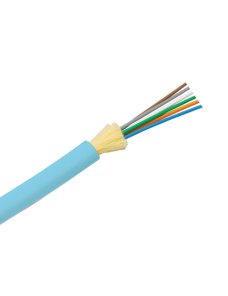 Panduit Opti-Core Fiber Optic Distribution Cable - Bulk cable - fiber optic - 50 / 125 micron - OM3 - plenum - aqua - Imagen 1