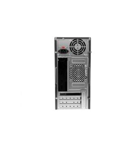 Xtech - XTQ-100CL - Desktop - Micro ATX - Black with blue accents - pc case 600W ps logo XTQ-100CL