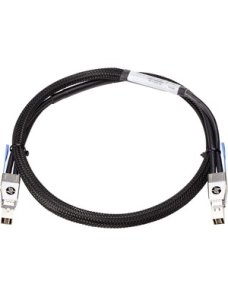 HPE - Cable de apilado - 1 m - para HPE Aruba 2920-24G, 2920-24G-PoE+, 2920-48G, 2920-48G-PoE+, 2930 J9735A - Imagen 1