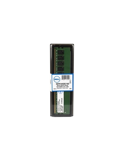 Dell - DDR4 - módulo - 16 GB - DIMM de 288 espigas - 3200 MHz / PC4-25600 - 1.2 V - sin búfer - ECC - Actualización