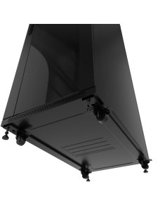 Nexxt Solutions - Rack armario - instalable en el suelo - RAL 9005, negro barniz - 27U - 19"