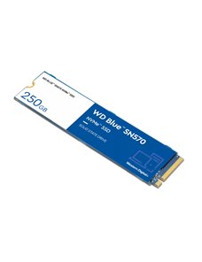 WD Blue SN570 NVMe SSD WDS250G3B0C - Unidad en estado sólido - 250 GB - interno - M.2 2280 - PCI Express 3.0 x4 (NVMe)