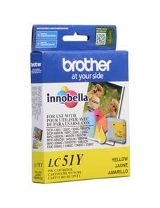 CARTRIDGE BROTHER  YELLOW (MFC 240/3360)  LC51Y