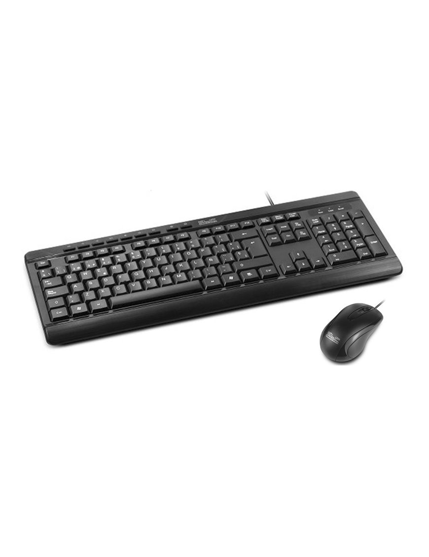 Klip Xtreme  DeskMate - Juego de teclado y ratón - USB - Es...  KCK-251S