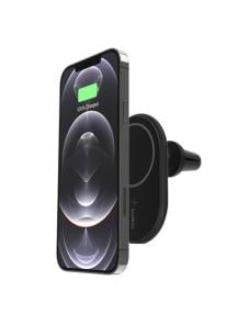 Belkin - Soporte de carga inalámbrico para el coche - 10 vatios - negro - para Apple iPhone 12, 12 mini, 12 Pro, 12 Pro Max - Im