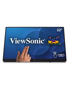 ViewSonic  - Monitor LED - 22" (21.5" visible) - pantalla táctil - 1920 x 1080 Full HD (1080p    TD2230