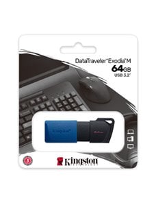 USB3.2 Gen1 DataTraveler Exodia M Negro + Azul