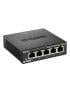 5-Port 10/100/1000Mbps Unmanaged Switch Metal cas