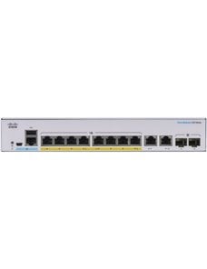 Switch Cisco CBS350-8P-E-2G-NA -  10 Gigabit Ethernet - 8 - 1 Gigabit Ethernet 