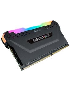 MEMORIA RAM CORSAIR VENGEANCE RGB PRO BlackDDR4, 3200MHz 8GB 1x8GB Dimm, 