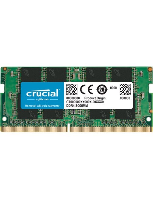 MEMORIA RAM CRUCIAL 16GB DDR4-3200 SODIMM CT16G4SFRA32A