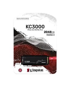 Disco de Estado Solido Kingston KC3000, 2048 GB, M.2 M.2 , 7000 MB/s SSD