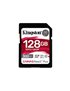 Kingston Canvas React Plus - Tarjeta de memoria flash - 128 GB - Video Class V90 / UHS-II U3 / Class10 - SDXC UHS-II
