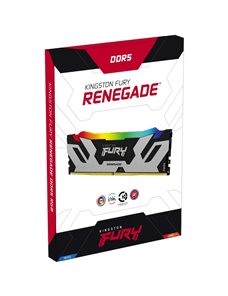 Memoria de escritorio (kit de 2)Kingston Fury Renegade RGB 32 GB (2 x 16 GB) 6000MT/s DDR5 CL32 DIMM KF560C32RSAK2-32