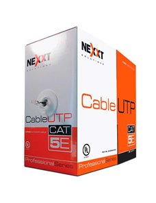 Cable UTP Nexxt Cat5E 305m gris 798302030015