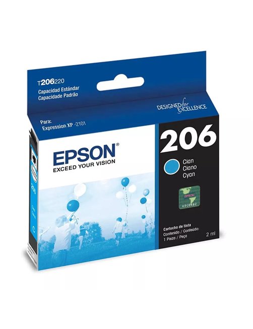 Cartucho de tinta Epson Cyan T206220-AL