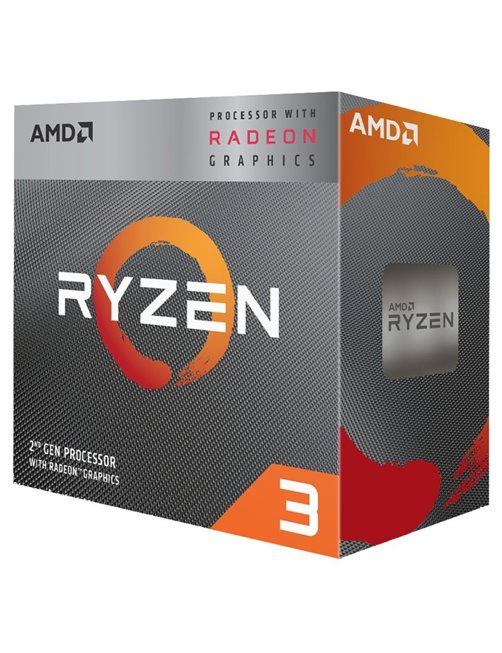 Procesador AMD Ryzen 3 3200G Gráficos Radeon Vega 8, AM4, 4 Cores, 3.6GHz YD3200C5FHBOX