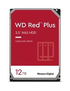 Disco Duro Western Digital Red Plus 3.5“ NAS HDD, 12TB, SATA 3 WD120EFBX
